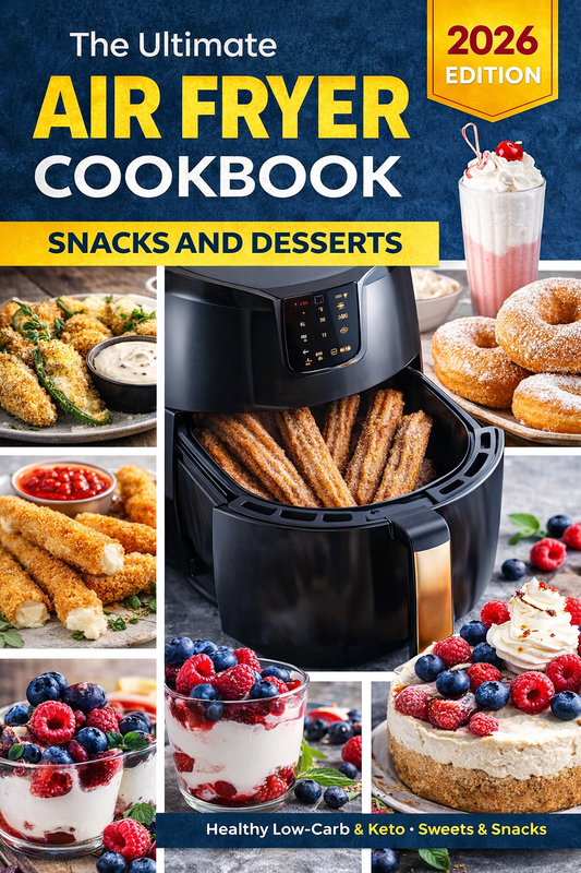 The Ultimate Air Fryer Cookbook: Snacks and Desserts (2026 Edition)